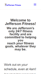 Mobile Screenshot of jefferson-fitness.com